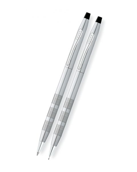 Classic Century® Satin Chrome Pen & Pencil Set 1 Classic Century® Satin Chrome Pen & Pencil Set 1
