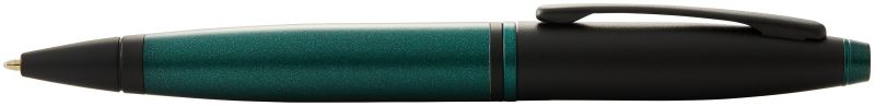 Calais Matte Green and Black Lacquer Ballpoint Pen 1 Calais Matte Green and Black Lacquer Ballpoint Pen 1