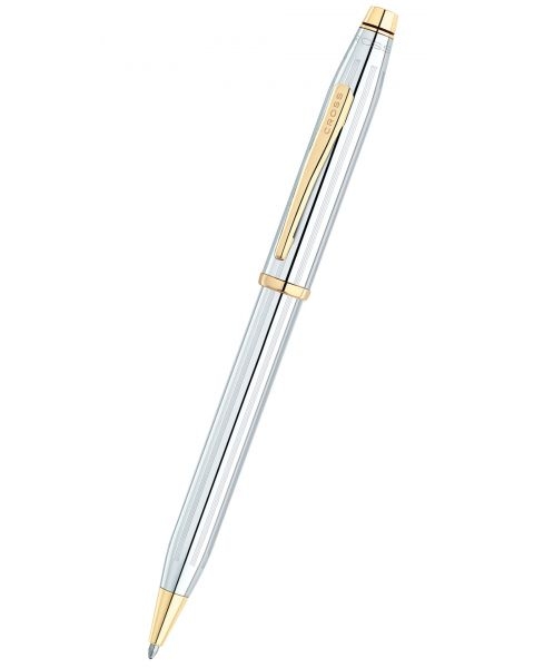 Century® II Medalist® Chrome & 23KT Gold Ballpoint Pen 1 Century® II Medalist® Chrome & 23KT Gold Ballpoint Pen 1