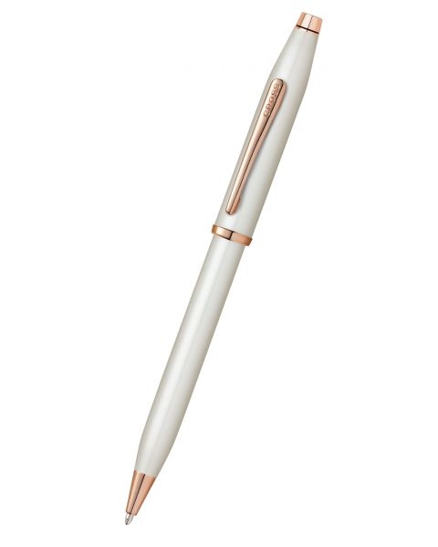 Century® II White Lacquer Ballpoint Pen 1 Century® II White Lacquer Ballpoint Pen 1