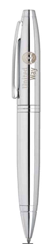 Calais™ Polished Chrome Ballpoint Pen 1 Calais™ Polished Chrome Ballpoint Pen 1