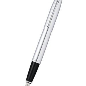 Calais™ Polished Chrome Medium Nib Fountain Pen 1 Calais™ Polished Chrome Medium Nib Fountain Pen 1