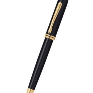 Townsend® Black Lacquer & 23KT Gold Ballpoint Pen 1 Townsend® Black Lacquer & 23KT Gold Ballpoint Pen 1