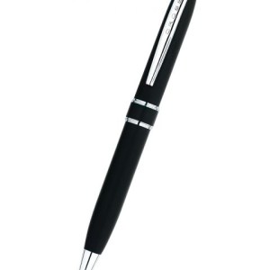 Stratford™ Satin Black Ballpoint Pen 1 Stratford™ Satin Black Ballpoint Pen 1