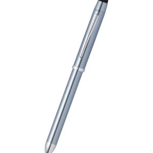 TECH3+™ Frosty Steel Lacquer & Herringbone Multifunctional Pen/Pencil/Stylus 1 TECH3+™ Frosty Steel Lacquer & Herringbone Multifunctional Pen/Pencil/Stylus 1