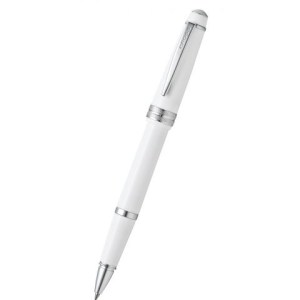 Bailey Light™ Light White Resin Rollerball Pen 1 Bailey Light™ Light White Resin Rollerball Pen 1