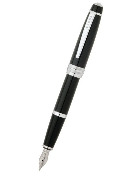 Bailey™ Black Lacquer Fountain Pen 1 Bailey™ Black Lacquer Fountain Pen 1