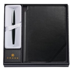 ATX® Basalt Black Ballpoint Pen w/Classic Black Journal 1 ATX® Basalt Black Ballpoint Pen w/Classic Black Journal 1