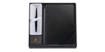ATX® Basalt Black Ballpoint Pen w/Classic Black Journal 1 ATX® Basalt Black Ballpoint Pen w/Classic Black Journal 1