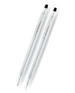 Classic Century® Lustrous Chrome Pen & Pencil Set 1 Classic Century® Lustrous Chrome Pen & Pencil Set 1