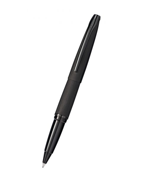 ATX® Brushed Black Rollerball Pen with Polished Black PVD Appointments 1 ATX® Brushed Black Rollerball Pen with Polished Black PVD Appointments 1