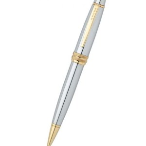 Bailey™ Medalist® Chrome & 23KT Gold Ballpoint Pen 1 Bailey™ Medalist® Chrome & 23KT Gold Ballpoint Pen 1
