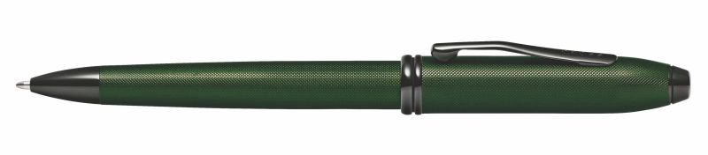 Townsend® Matte Green PVD Micro-knurl Ballpoint Pen 1 Townsend® Matte Green PVD Micro-knurl Ballpoint Pen 1