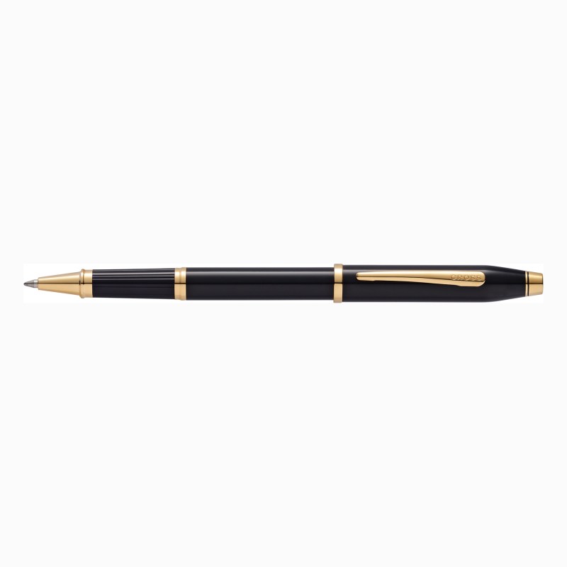Century® II Black Lacquer & 23KT Gold Rollerball Pen 1 Century® II Black Lacquer & 23KT Gold Rollerball Pen 1