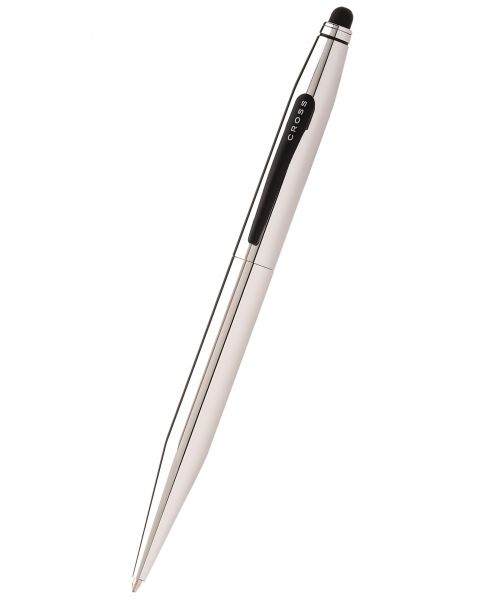 Tech2™ Chrome & Satin Black Dual Function Ballpoint Pen 1 Tech2™ Chrome & Satin Black Dual Function Ballpoint Pen 1