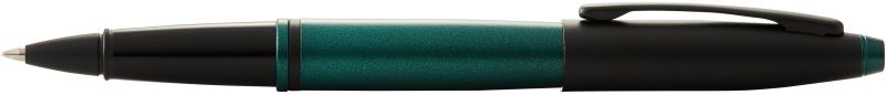Calais Matte Green and Black Lacquer Rollerball Pen 1 Calais Matte Green and Black Lacquer Rollerball Pen 1