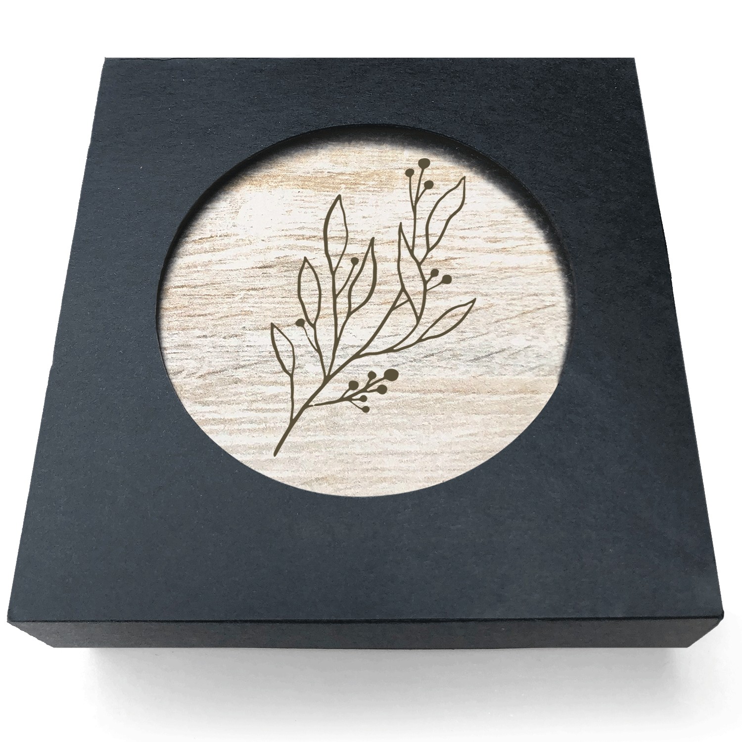 Absorbent Stone Coasters w/Upscale Digital Bkgnds 