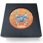 Absorbent Stone Coasters w/Upscale Digital Bkgnds Absorbent Stone Coasters w/Upscale Digital Bkgnds