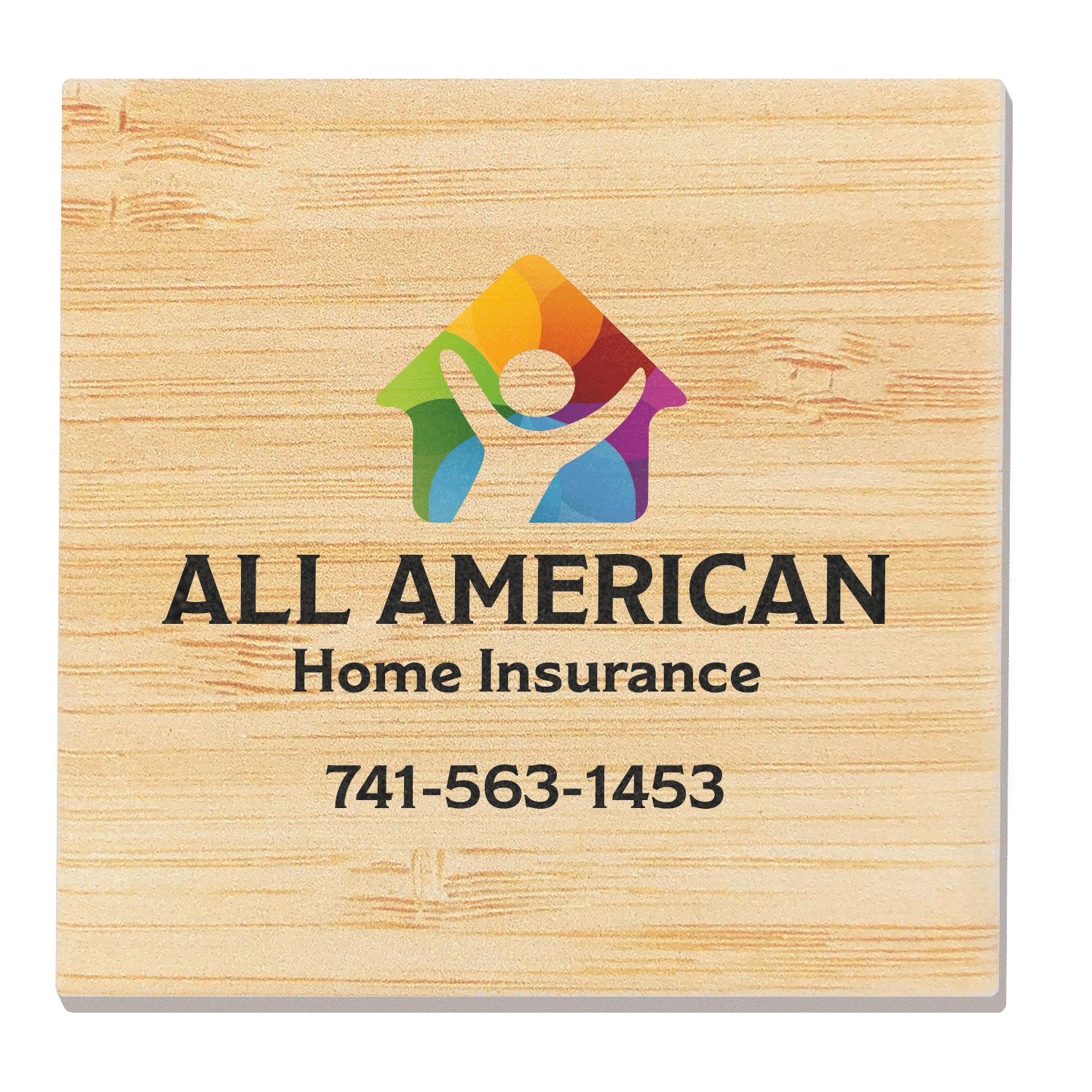 Absorbent Stone Coasters w/Upscale Digital Bkgnds 