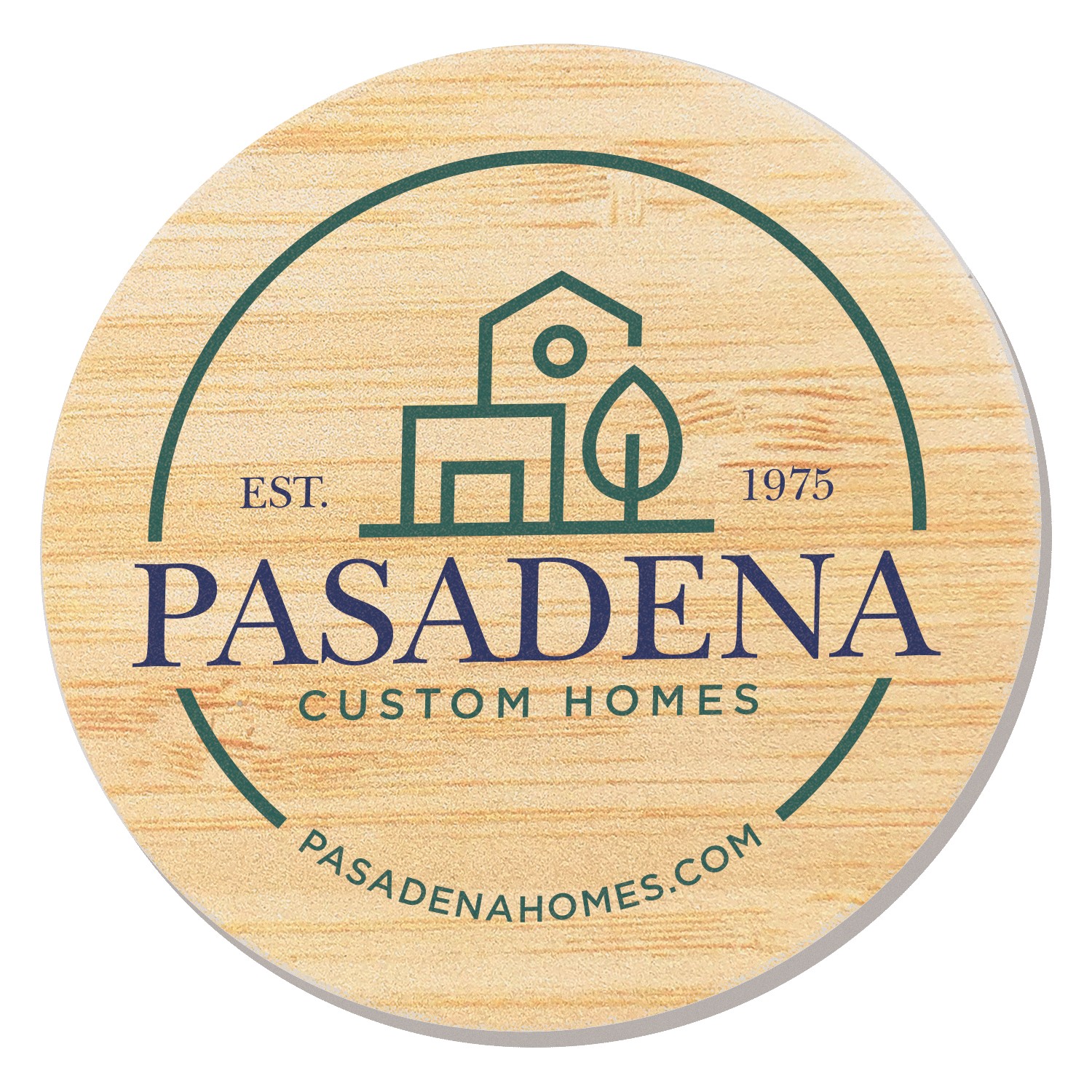 Absorbent Stone Coasters w/Upscale Digital Bkgnds