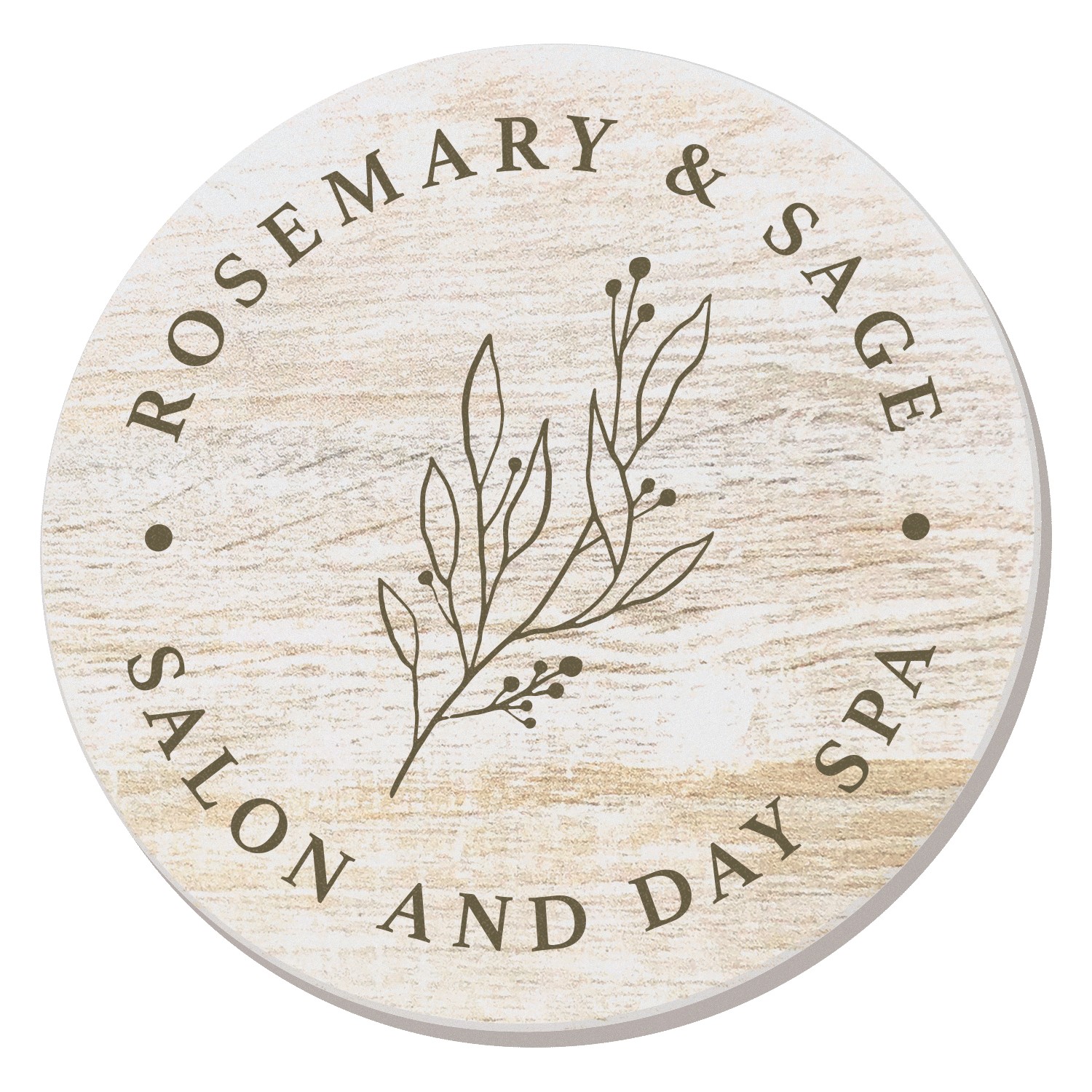Absorbent Stone Coasters w/Upscale Digital Bkgnds