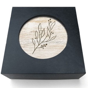 Absorbent Stone Coasters w/Upscale Digital Bkgnds Absorbent Stone Coasters w/Upscale Digital Bkgnds