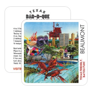 Thick & Thirsty Paperboard Coaster  Thick & Thirsty Paperboard Coaster
