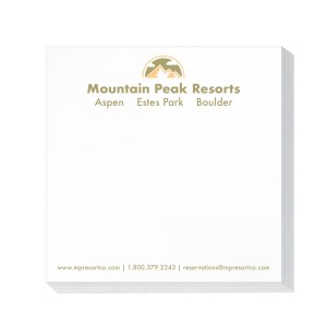 Adhesive Note Pad Adhesive Note Pad