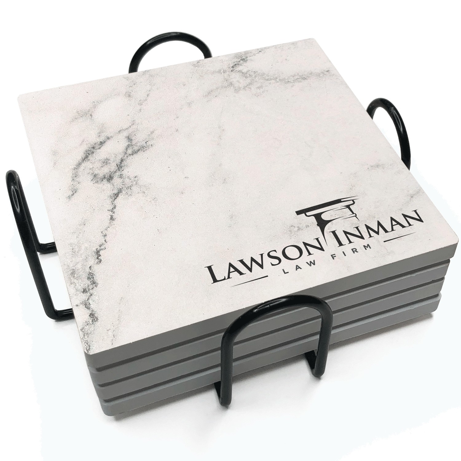 Absorbent Stone Coasters w/Upscale Digital Bkgnds 