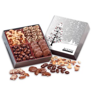 Cardinals In Tree Sleeve Gift Box w/ Signature Assortment 1 Cardinals In Tree Sleeve Gift Box w/ Signature Assortment 1