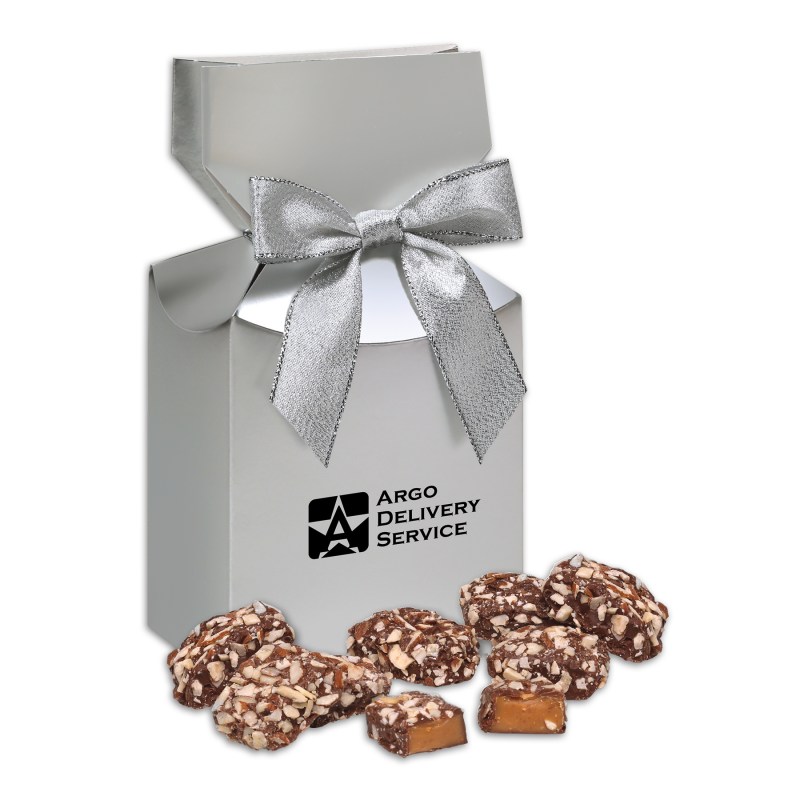 Silver Premium Delights Gift Box w/English Butter Toffee 1 Silver Premium Delights Gift Box w/English Butter Toffee 1