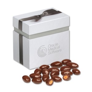 Elegant Treats Gift Box w/Milk Chocolate Covered Almonds 1 Elegant Treats Gift Box w/Milk Chocolate Covered Almonds 1