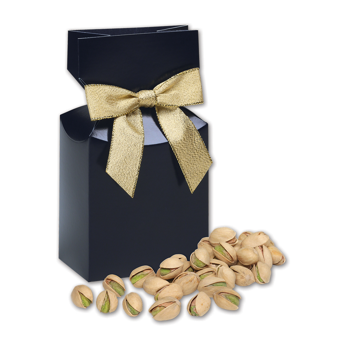 Navy Blue Gift Box w/California Pistachios 1