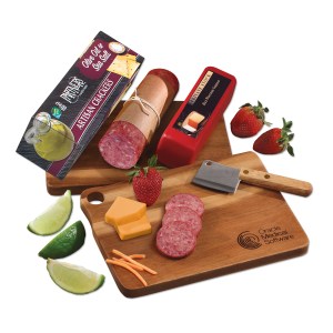 Gourmet Assortment w/Acacia Charcuterie Serving Board 1 Gourmet Assortment w/Acacia Charcuterie Serving Board 1