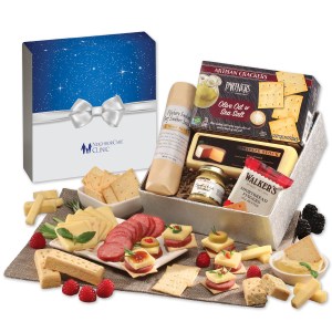 Shelf Stable Snack Lover%27s Gift Box with Bow Sleeve 1 Shelf Stable Snack Lover%27s Gift Box with Bow Sleeve 1