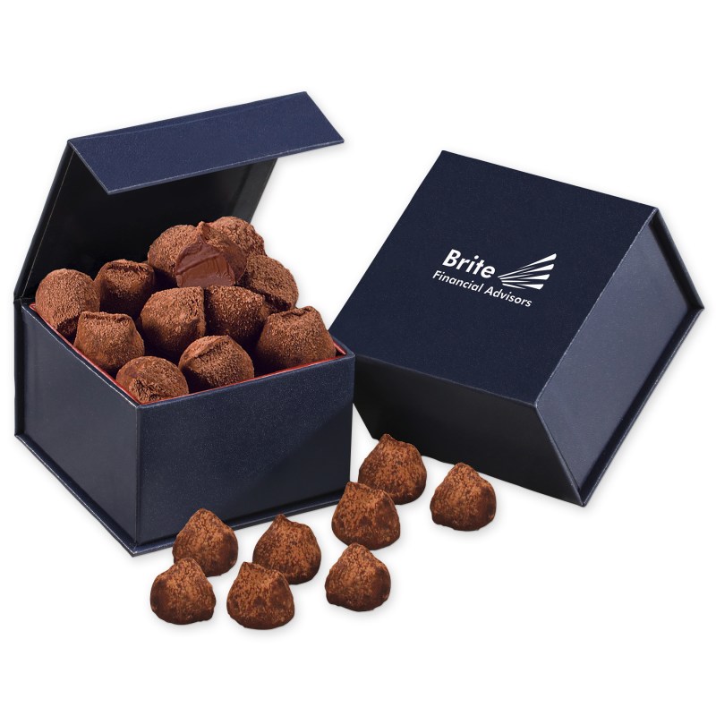Magnetic Keepsake Box with Cocoa Dusted Truffles 1 Magnetic Keepsake Box with Cocoa Dusted Truffles 1