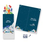 One Color Foil-Stamped Stock Holiday Sentiment Sweeter Cards with Albanese® Gummi Bears 1 One Color Foil-Stamped Stock Holiday Sentiment Sweeter Cards with Albanese® Gummi Bears 1