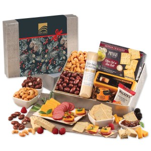 Snacking Smorgasbord with Pine Boughs & Berries Sleeve 1 Snacking Smorgasbord with Pine Boughs & Berries Sleeve 1