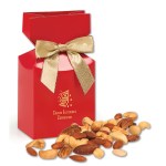 Red Gift Box w/Deluxe Mixed Nuts 1 Red Gift Box w/Deluxe Mixed Nuts 1
