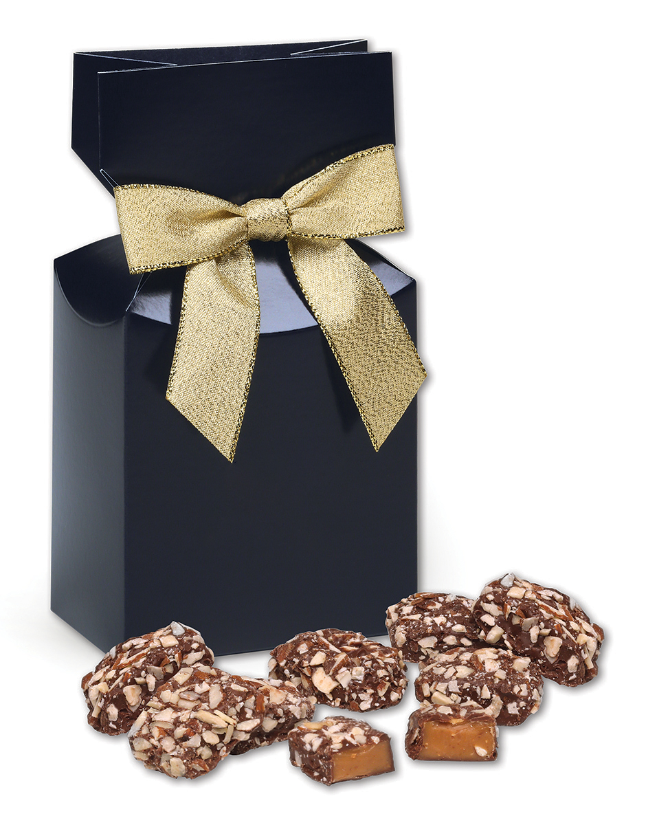 Navy Gift Box w/English Butter Toffee 1