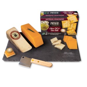Genuine Slate Serving Plate w/Wisconsin Cheese 1 Genuine Slate Serving Plate w/Wisconsin Cheese 1