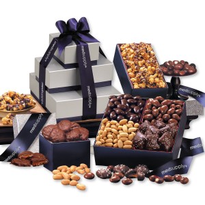 Sumptuous Chocolate Tower w/Chocolate Sea Salt Caramels 1 Sumptuous Chocolate Tower w/Chocolate Sea Salt Caramels 1