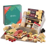Shelf Stable Snack Lover's Gift Box with Green Geometric Sleeve 1 Shelf Stable Snack Lover's Gift Box with Green Geometric Sleeve 1