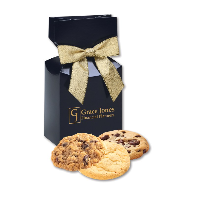 Homestyle Cookies in Navy Premium Delights Gift Box 1 Homestyle Cookies in Navy Premium Delights Gift Box 1