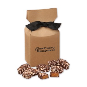 Kraft Gift Box w/English Butter Toffee 1 Kraft Gift Box w/English Butter Toffee 1