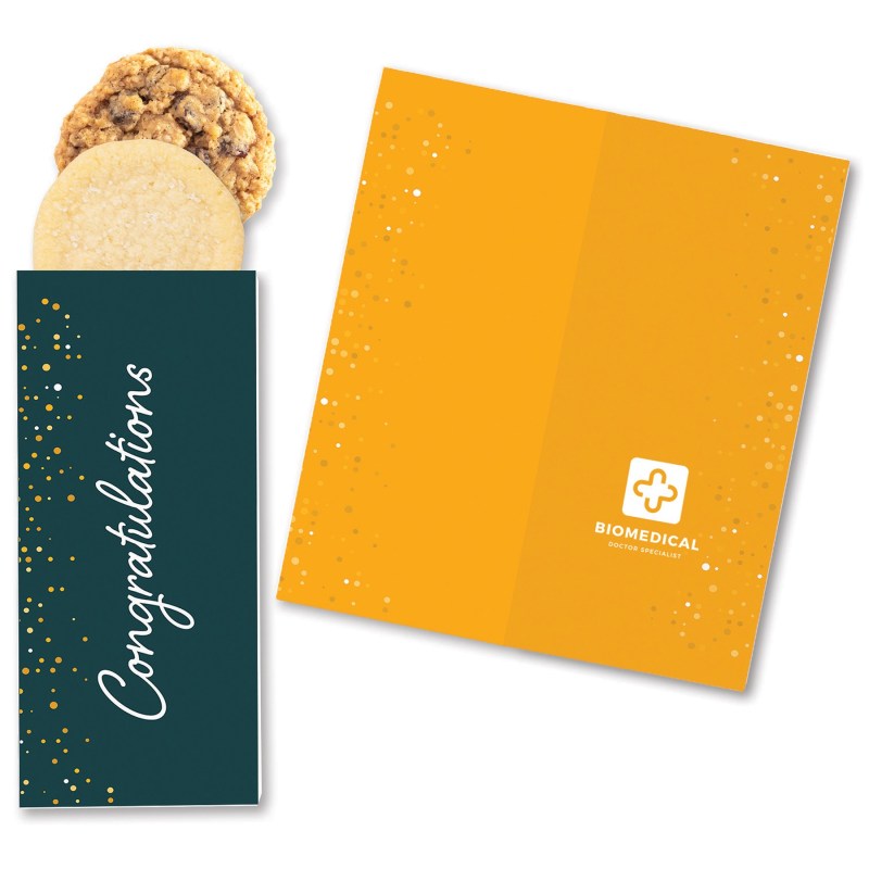 One Color Foil-Stamped Stock Congratulations Sweeter Cards with Homestyle Cookie Duo 1 One Color Foil-Stamped Stock Congratulations Sweeter Cards with Homestyle Cookie Duo 1