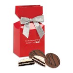 Red Premium Delights Gift Box w/Chocolate Covered Oreo® Cookies 1 Red Premium Delights Gift Box w/Chocolate Covered Oreo® Cookies 1