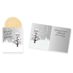 One Color Foil-Stamped Stock Cardinals Design Mini Sweeter Card with Single Sugar Cookie 2 One Color Foil-Stamped Stock Cardinals Design Mini Sweeter Card with Single Sugar Cookie 2