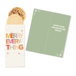 One Color Foil-Stamped Stock Holiday Sentiment Sweeter Cards with Homestyle Cookie Duo 2 One Color Foil-Stamped Stock Holiday Sentiment Sweeter Cards with Homestyle Cookie Duo 2