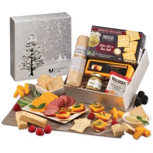 Snack Lover%27s Gift Box with Cardinals in Tree Sleeve 1 Snack Lover%27s Gift Box with Cardinals in Tree Sleeve 1